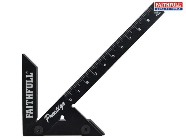 Faithfull Prestige Centre Finder Gauge Black Aluminium 100mm