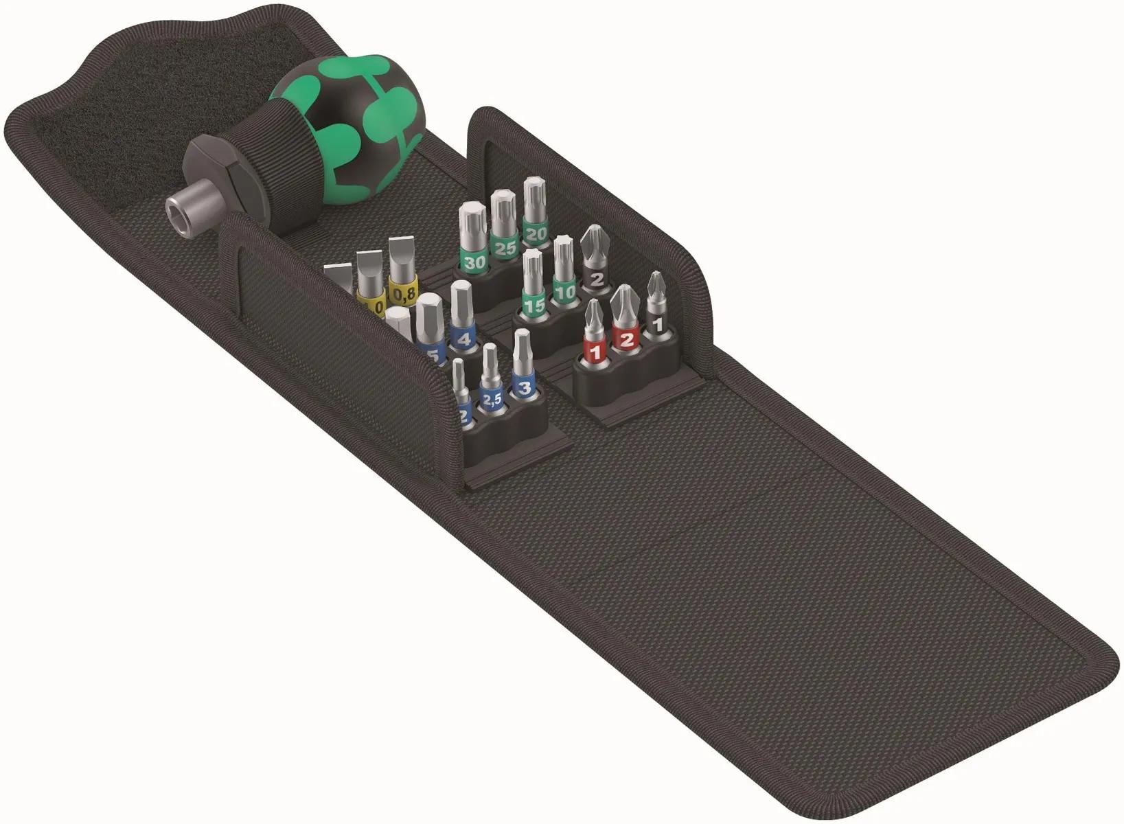 Wera Kraftform Kompakt Stubby 1 Screwdriver 19 Piece Set