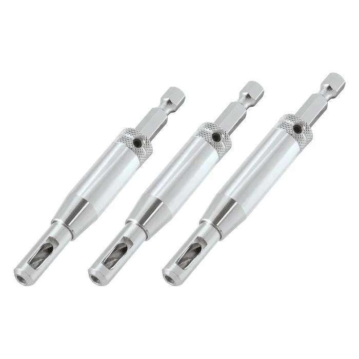 TREND QR/DBG/SET Quick Release 3 Piece Drill Bit Guide Set