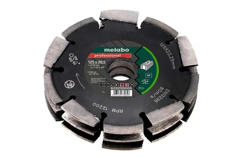 Metabo 125mmx28.5x22mm Diamond Blade for MFE40 Wall Chaser