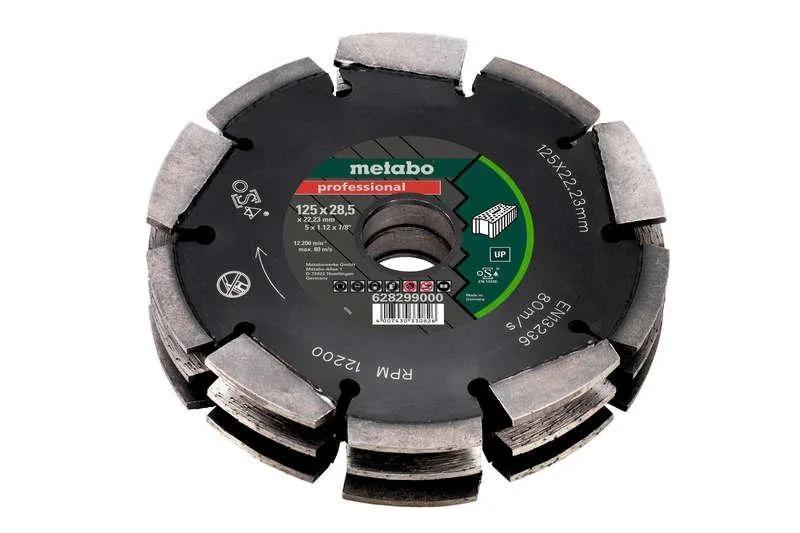 Metabo 125mmx28.5x22mm Diamond Blade for MFE40 Wall Chaser