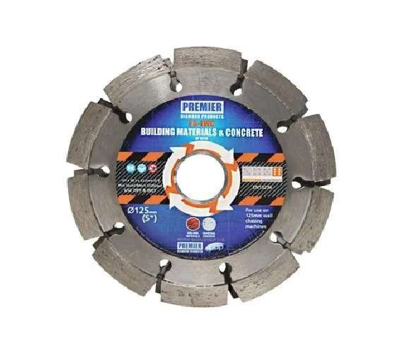 Premier Diamond 125mm P6-TDWC Triple Wall Chasing Blade