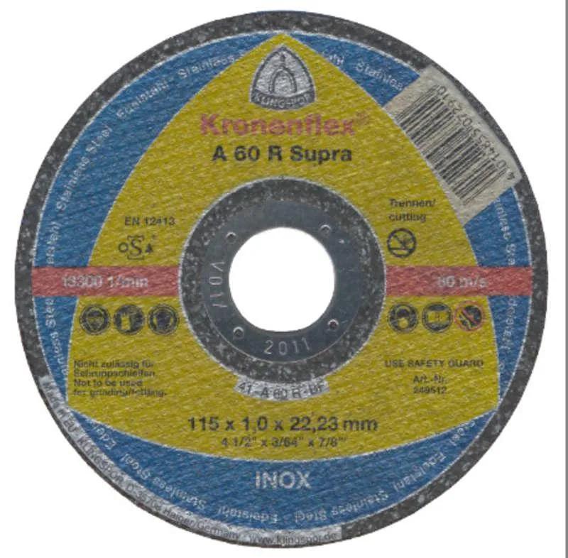 Klingspor A60R 115mm Metal Slitting Disc 1mm