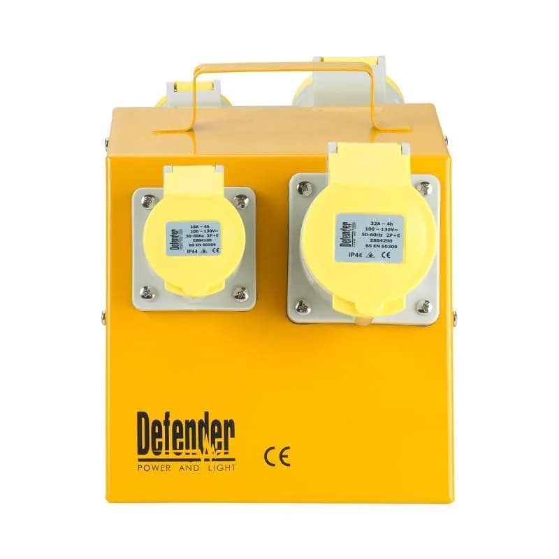 DEFENDER DEF 110V SPLITTER BOX 2x16A 2x32A OUTLETS