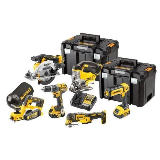 DeWALT DCK667P3T-GB 18V LXT Cordless Brushless 6 Piece Kit With 3 x 5.0Ah Batteries