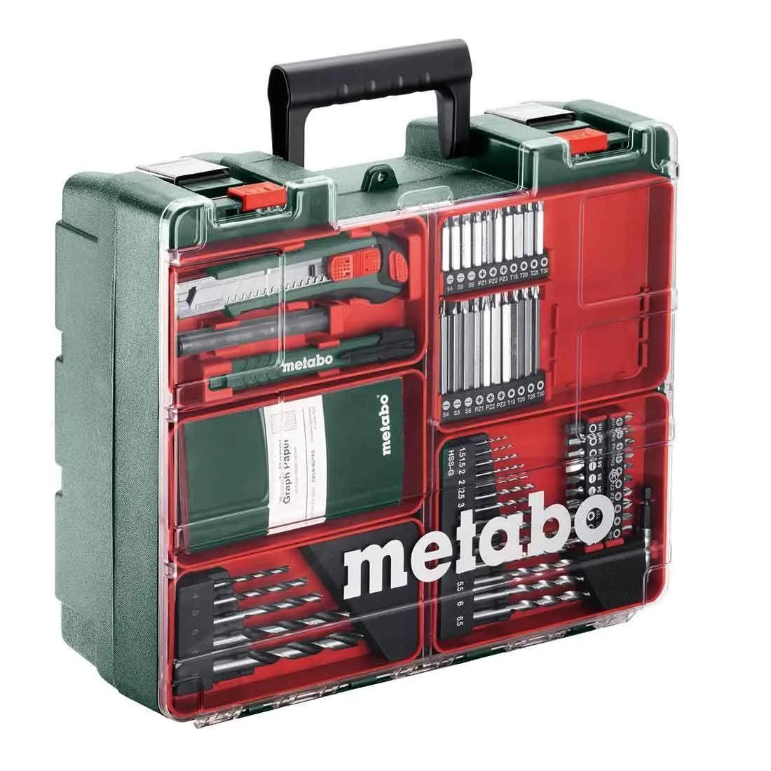 Metabo PowerMaxx BS 12V Basic Mobile Workshop With 2 x 2.0 Ah Batteries