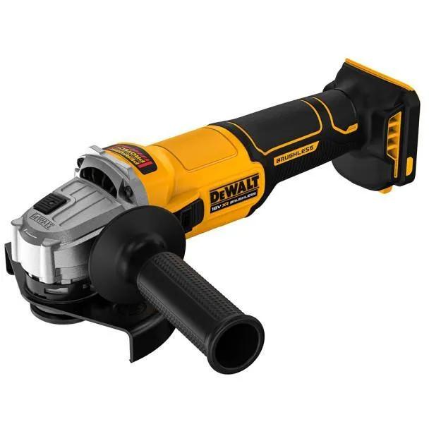 DeWALT DCG407N-XJ 18V XR Brushless 125mm Angle Grinder With Slide Switch Body Only