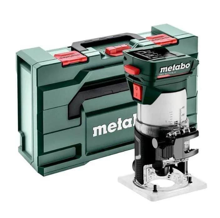 Metabo 601742830 FMV 18 LTX BL 8 18V Cordless Brushless 1/4" Trim Router Body Only In MetaBOX