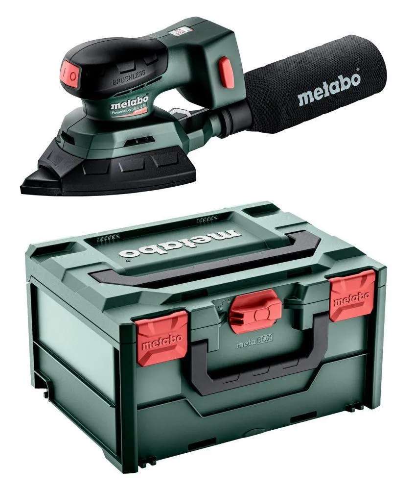 Metabo PowerMaxx SMA 12 BL 12V Brushless Delta Sander In metaBOX
