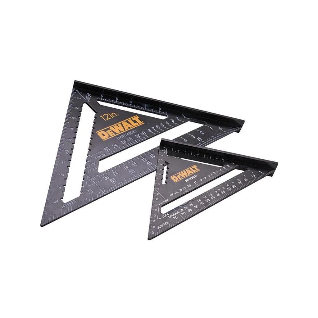 DeWalt 175mm (7in) & 300mm (12in) Rafter Square Twin Pack
