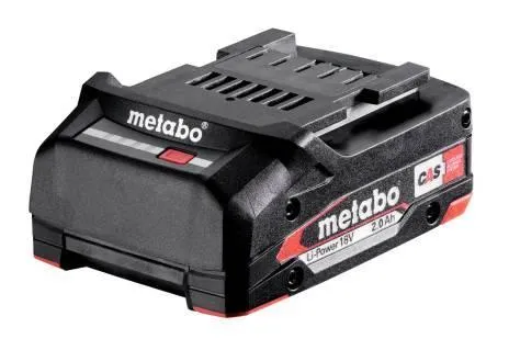 Metabo 625026000 18V Li-Power CAS 2.0Ah Li-Ion Battery