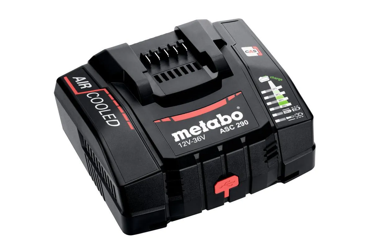 Metabo ASC 290 12V-36V Air Cooled Quick Charger